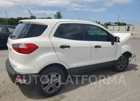 FORD ECOSPORT S 2018 vin MAJ3P1RE6JC235019 from auto auction Copart