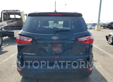 FORD ECOSPORT S 2021 vin MAJ6S3GL1MC429339 from auto auction Copart