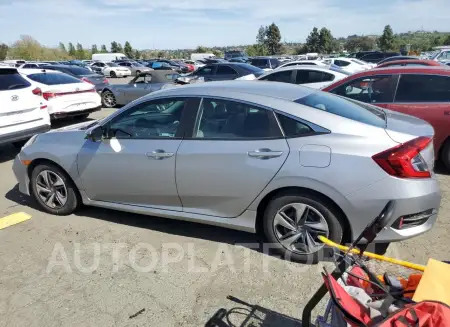 HONDA CIVIC LX 2019 vin 2HGFC2F66KH592061 from auto auction Copart