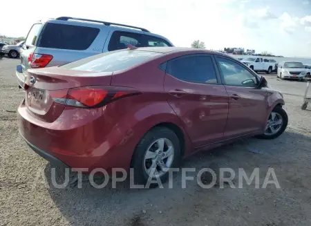 HYUNDAI elantra se 2015 vin 5NPDH4AE2FH595392 from auto auction Copart