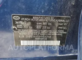 HYUNDAI SONATA SPO 2017 vin 5NPE34AF8HH542968 from auto auction Copart