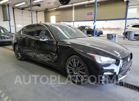 INFINITI Q50 RED SP 2018 vin JN1FV7AP5JM461143 from auto auction Copart