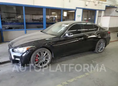 INFINITI Q50 RED SP 2018 vin JN1FV7AP5JM461143 from auto auction Copart