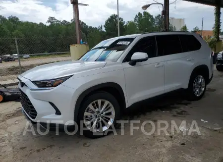 Toyota Highlander 2024 2024 vin 5TDAAAB5XRS050608 from auto auction Copart