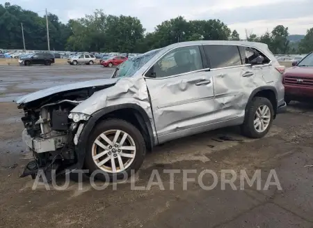 TOYOTA HIGHLANDER 2016 vin 5TDBKRFH6GS303991 from auto auction Copart