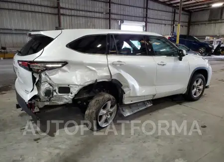 TOYOTA HIGHLANDER 2022 vin 5TDBZRBH8NS581242 from auto auction Copart