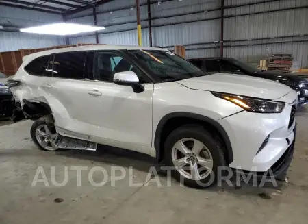 TOYOTA HIGHLANDER 2022 vin 5TDBZRBH8NS581242 from auto auction Copart