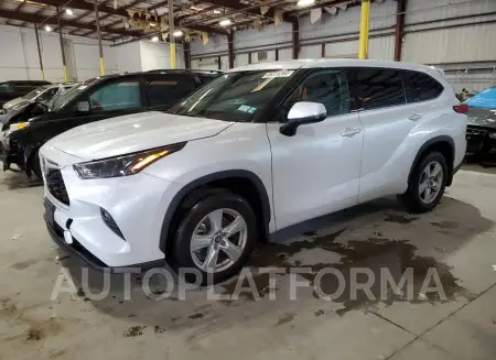 Toyota Highlander 2022 2022 vin 5TDBZRBH8NS581242 from auto auction Copart