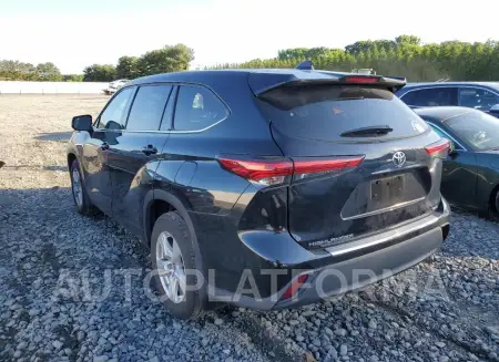 TOYOTA HIGHLANDER 2021 vin 5TDCZRBH2MS138362 from auto auction Copart