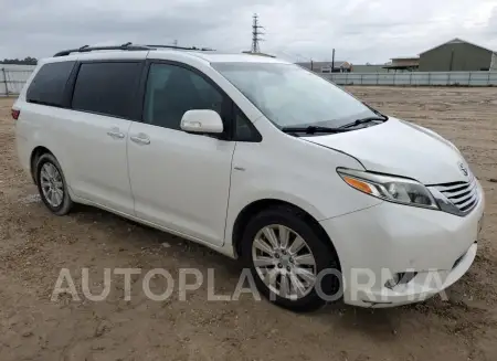 TOYOTA SIENNA XLE 2017 vin 5TDDZ3DC8HS160472 from auto auction Copart