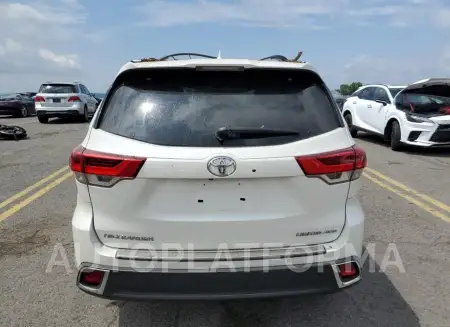 TOYOTA HIGHLANDER 2018 vin 5TDDZRFH8JS863944 from auto auction Copart