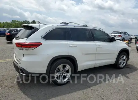 TOYOTA HIGHLANDER 2018 vin 5TDDZRFH8JS863944 from auto auction Copart