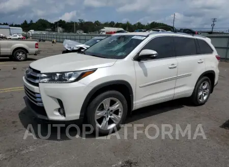 TOYOTA HIGHLANDER 2018 vin 5TDDZRFH8JS863944 from auto auction Copart