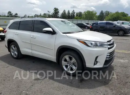 TOYOTA HIGHLANDER 2018 vin 5TDDZRFH8JS863944 from auto auction Copart