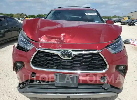 TOYOTA HIGHLANDER 2021 vin 5TDFZRBHXMS111620 from auto auction Copart