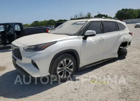 TOYOTA HIGHLANDER 2021 vin 5TDGZRBH8MS141283 from auto auction Copart