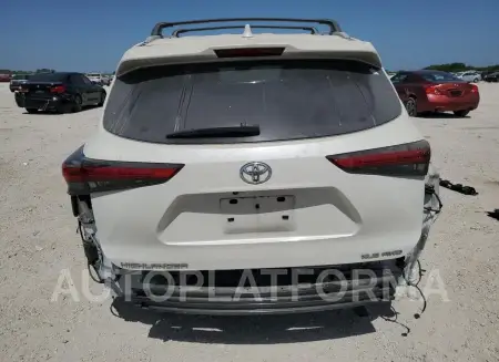 TOYOTA HIGHLANDER 2021 vin 5TDGZRBH8MS141283 from auto auction Copart