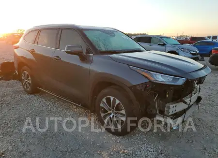 TOYOTA HIGHLANDER 2020 vin 5TDGZRBHXLS035075 from auto auction Copart