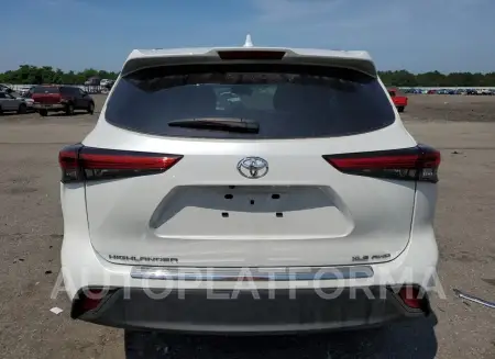 TOYOTA HIGHLANDER 2022 vin 5TDHZRBH2NS224505 from auto auction Copart