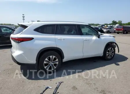 TOYOTA HIGHLANDER 2022 vin 5TDHZRBH2NS224505 from auto auction Copart