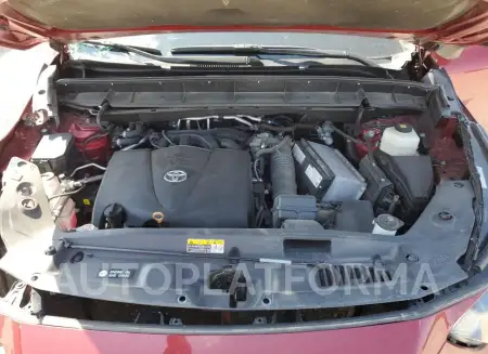 TOYOTA HIGHLANDER 2021 vin 5TDHZRBH4MS070166 from auto auction Copart