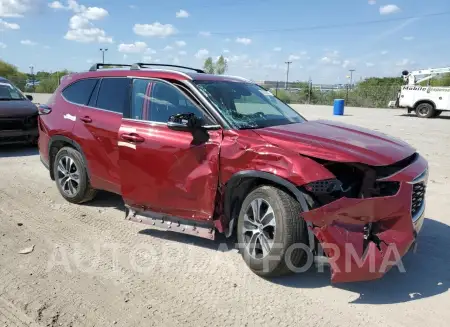 TOYOTA HIGHLANDER 2021 vin 5TDHZRBH4MS070166 from auto auction Copart