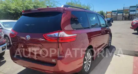 TOYOTA SIENNA LE 2020 vin 5TDJZ3DC5LS246771 from auto auction Copart