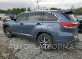 TOYOTA HIGHLANDER 2017 vin 5TDJZRFH0HS454611 from auto auction Copart