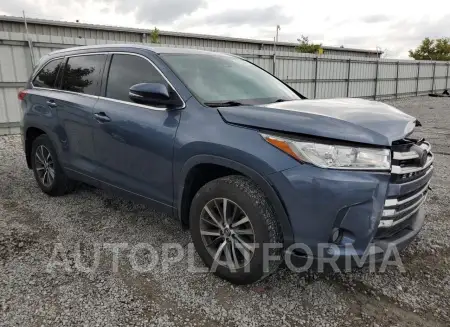 TOYOTA HIGHLANDER 2017 vin 5TDJZRFH0HS454611 from auto auction Copart