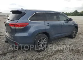 TOYOTA HIGHLANDER 2017 vin 5TDJZRFH0HS454611 from auto auction Copart