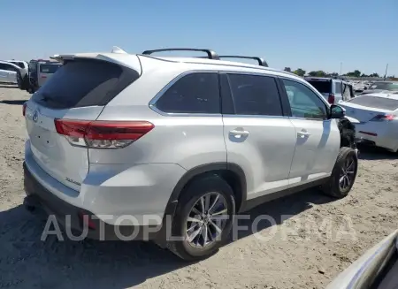 TOYOTA HIGHLANDER 2019 vin 5TDJZRFH0KS615935 from auto auction Copart