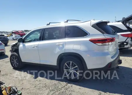 TOYOTA HIGHLANDER 2019 vin 5TDJZRFH0KS615935 from auto auction Copart