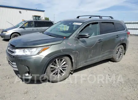 Toyota Highlander 2017 2017 vin 5TDJZRFH3HS415222 from auto auction Copart