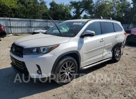 Toyota Highlander 2017 2017 vin 5TDJZRFH6HS513872 from auto auction Copart