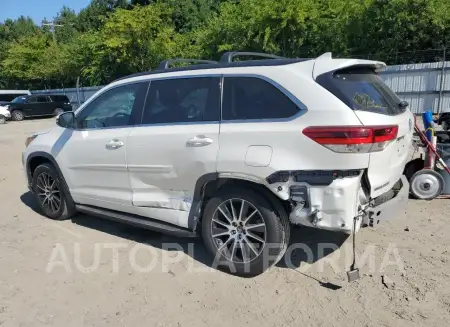 TOYOTA HIGHLANDER 2017 vin 5TDJZRFH6HS513872 from auto auction Copart