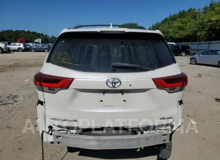 TOYOTA HIGHLANDER 2017 vin 5TDJZRFH6HS513872 from auto auction Copart