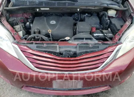 TOYOTA SIENNA LE 2017 vin 5TDKZ3DC6HS847697 from auto auction Copart