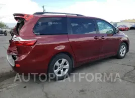 TOYOTA SIENNA LE 2017 vin 5TDKZ3DC6HS847697 from auto auction Copart