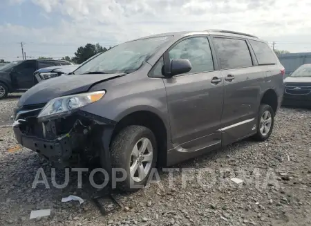 Toyota Sienna LE 2019 2019 vin 5TDKZ3DCXKS010118 from auto auction Copart