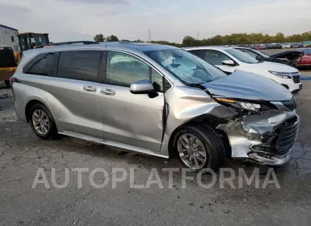 TOYOTA SIENNA XLE 2023 vin 5TDYRKEC9PS164880 from auto auction Copart