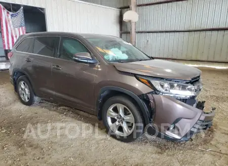 TOYOTA HIGHLANDER 2018 vin 5TDYZRFH5JS239133 from auto auction Copart