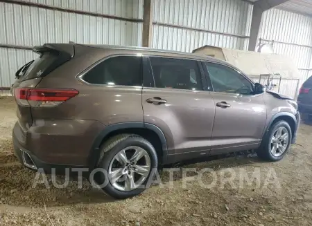 TOYOTA HIGHLANDER 2018 vin 5TDYZRFH5JS239133 from auto auction Copart