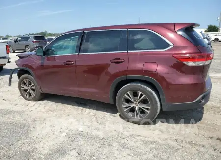 TOYOTA HIGHLANDER 2018 vin 5TDZZRFH8JS257078 from auto auction Copart