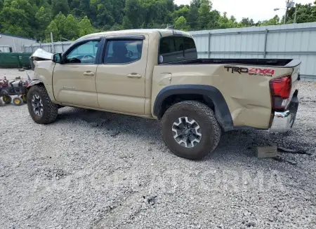 TOYOTA TACOMA DOU 2018 vin 5TFCZ5AN4JX161373 from auto auction Copart