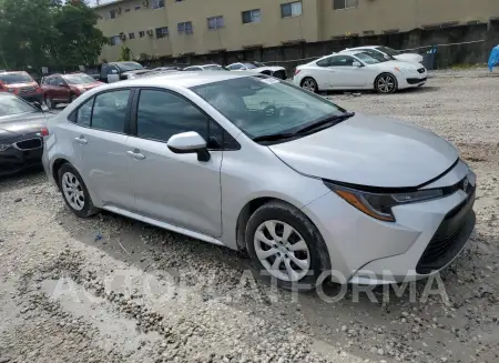 TOYOTA COROLLA LE 2024 vin 5YFB4MDE0RP195451 from auto auction Copart