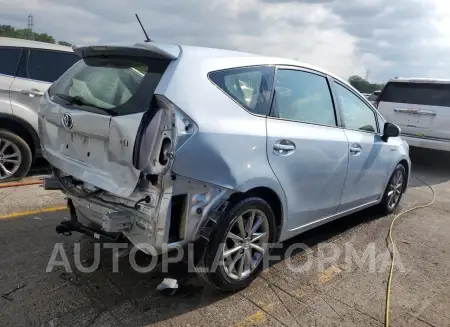 TOYOTA PRIUS V 2016 vin JTDZN3EU8GJ046833 from auto auction Copart