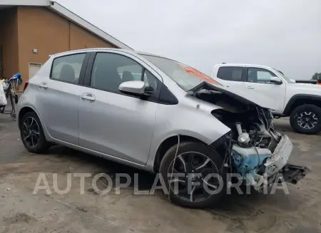 TOYOTA YARIS 2015 vin VNKKTUD33FA022399 from auto auction Copart