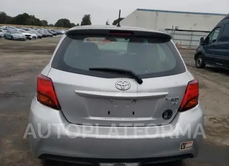 TOYOTA YARIS 2015 vin VNKKTUD33FA022399 from auto auction Copart