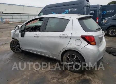 TOYOTA YARIS 2015 vin VNKKTUD33FA022399 from auto auction Copart