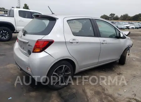 TOYOTA YARIS 2015 vin VNKKTUD33FA022399 from auto auction Copart